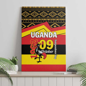 Uganda Canvas Wall Art African Pattern - Independence Day 1962