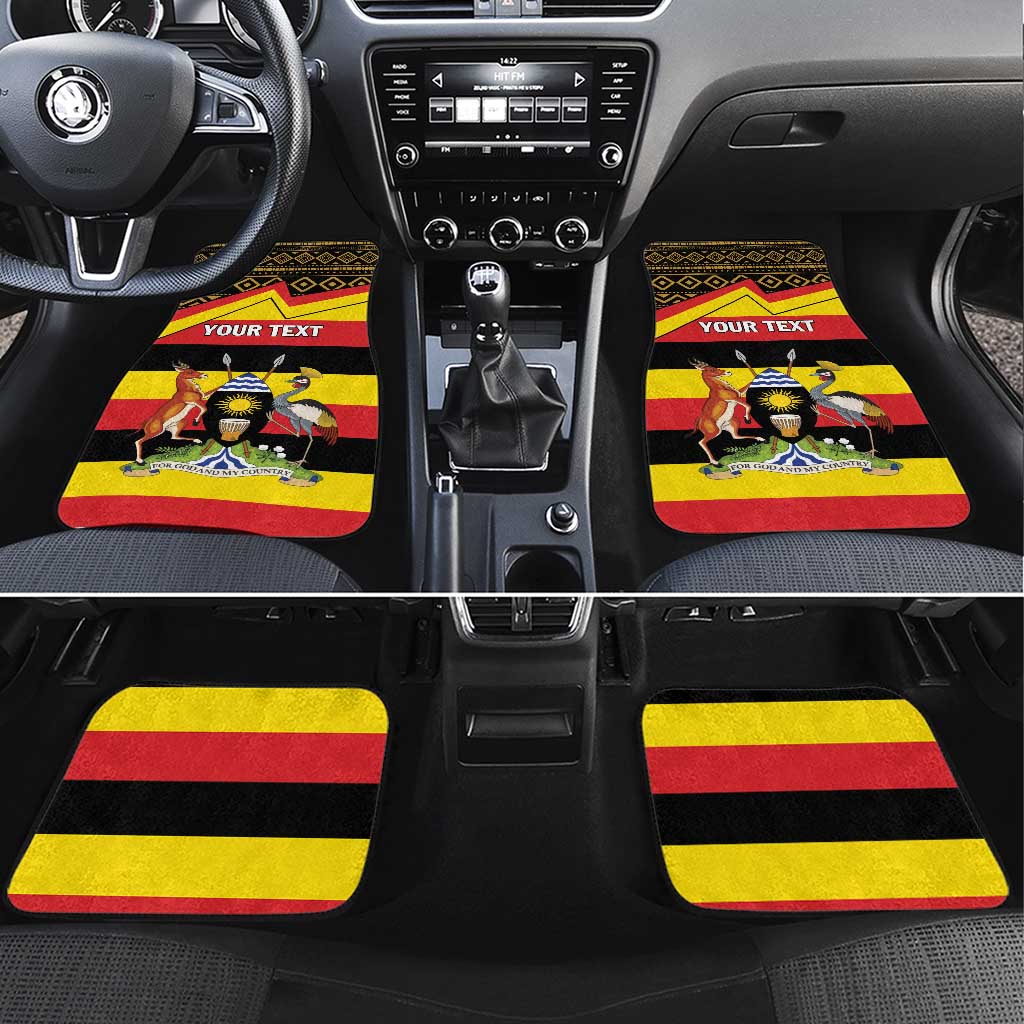 Uganda Car Mats African Pattern - Independence Day 1962