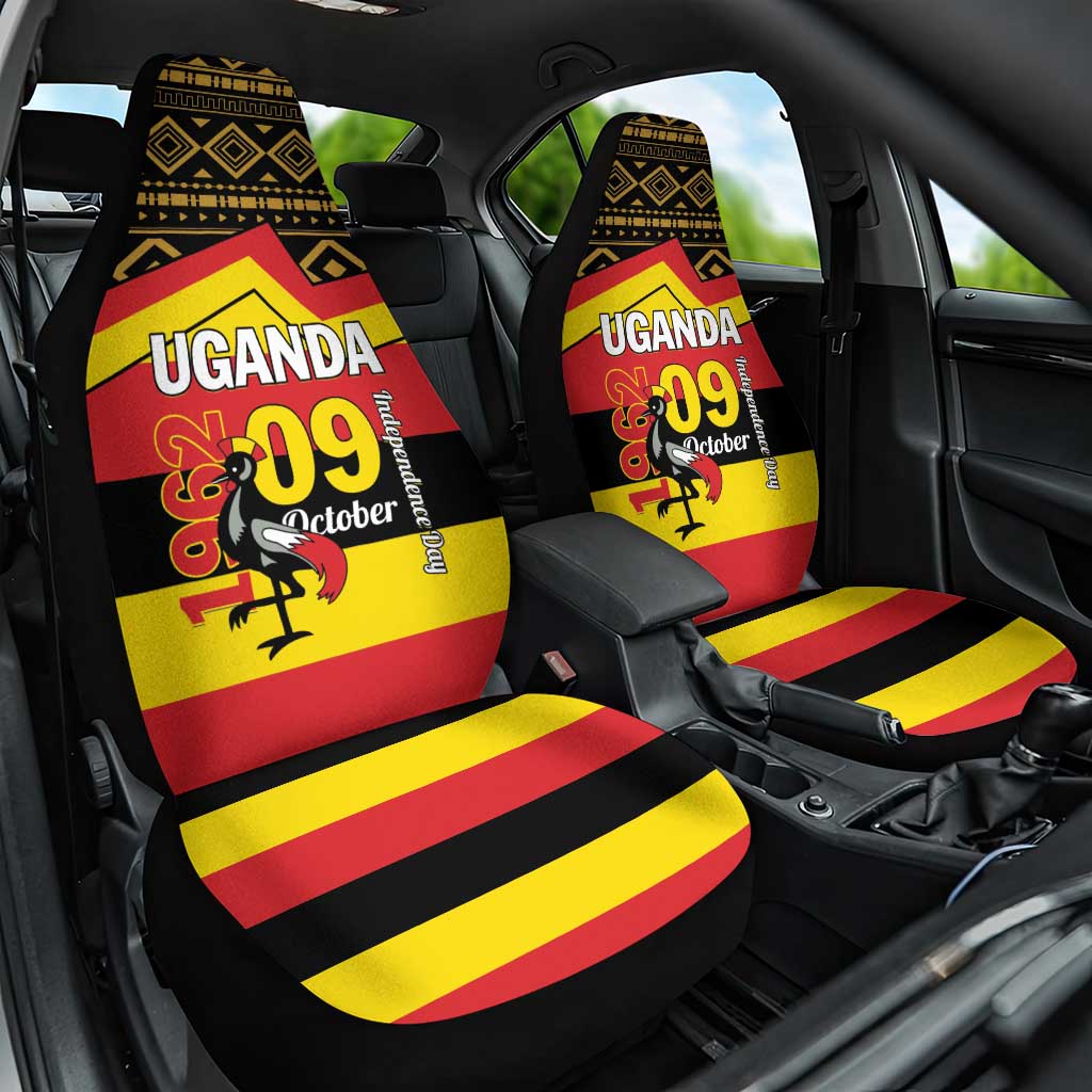 Uganda Car Seat Cover African Pattern - Independence Day 1962