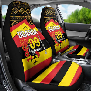 Uganda Car Seat Cover African Pattern - Independence Day 1962