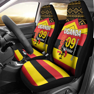 Uganda Car Seat Cover African Pattern - Independence Day 1962