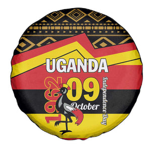 Uganda Spare Tire Cover African Pattern - Independence Day 1962