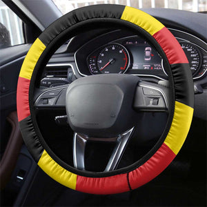 Uganda Steering Wheel Cover African Pattern - Independence Day 1962