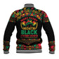 Make Every Month Black History Month Baseball Jacket African Pattern
