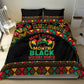 Make Every Month Black History Month Bedding Set African Pattern