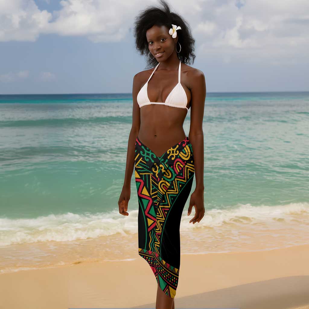Make Every Month Black History Month Sarong African Pattern