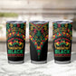 Make Every Month Black History Month Tumbler Cup African Pattern