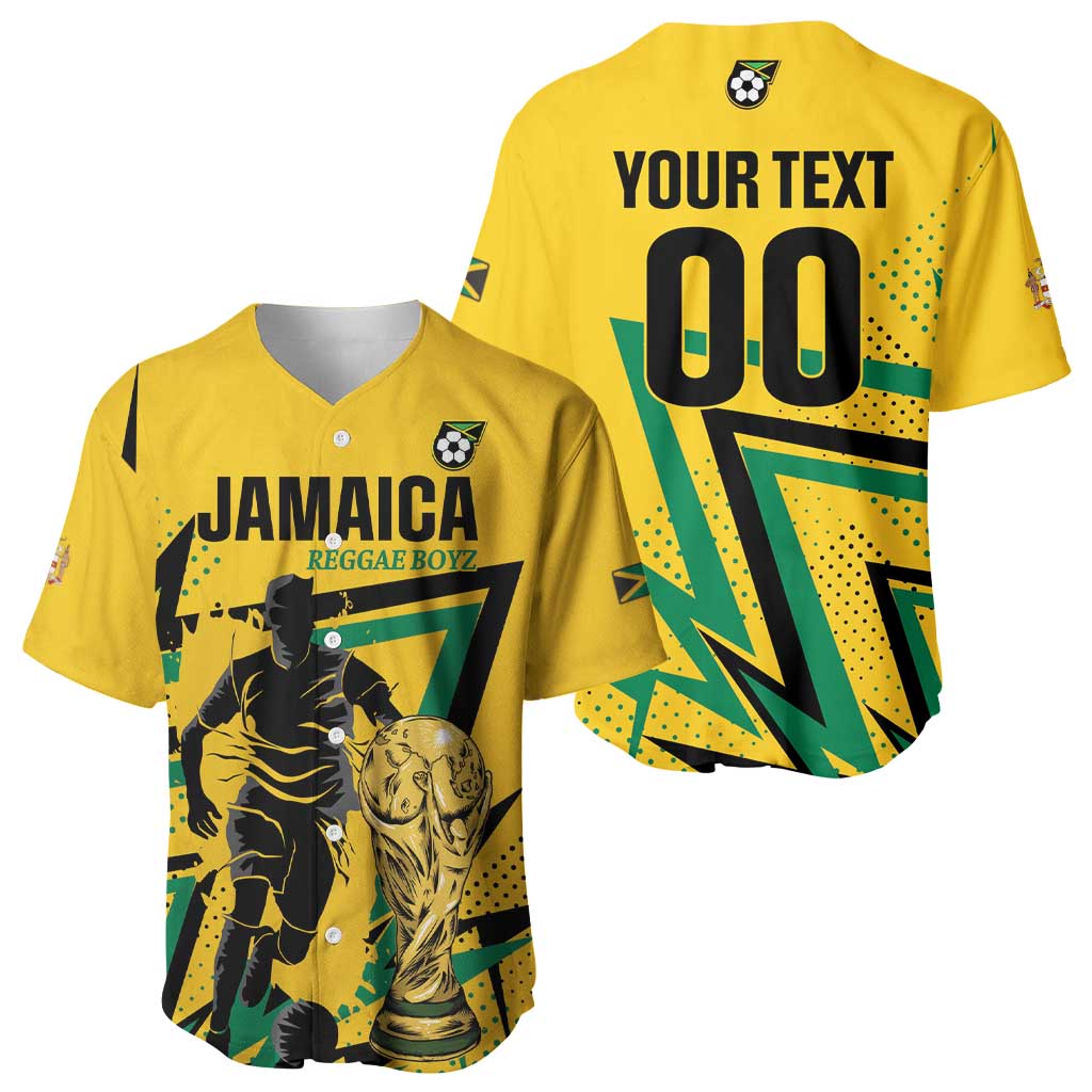 Custom Football 2026 Jamaica Baseball Jersey All A Wi One Team