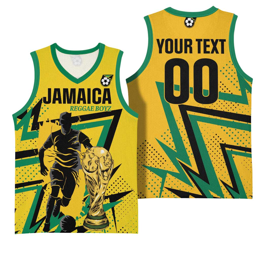 Custom Football 2026 Jamaica Basketball Jersey All A Wi One Team