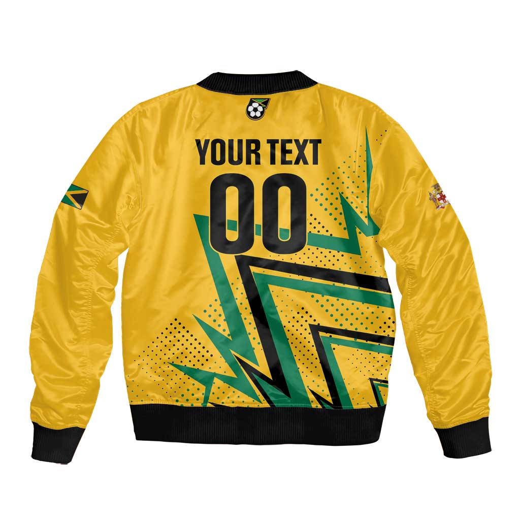 Custom Football 2026 Jamaica Bomber Jacket All A Wi One Team