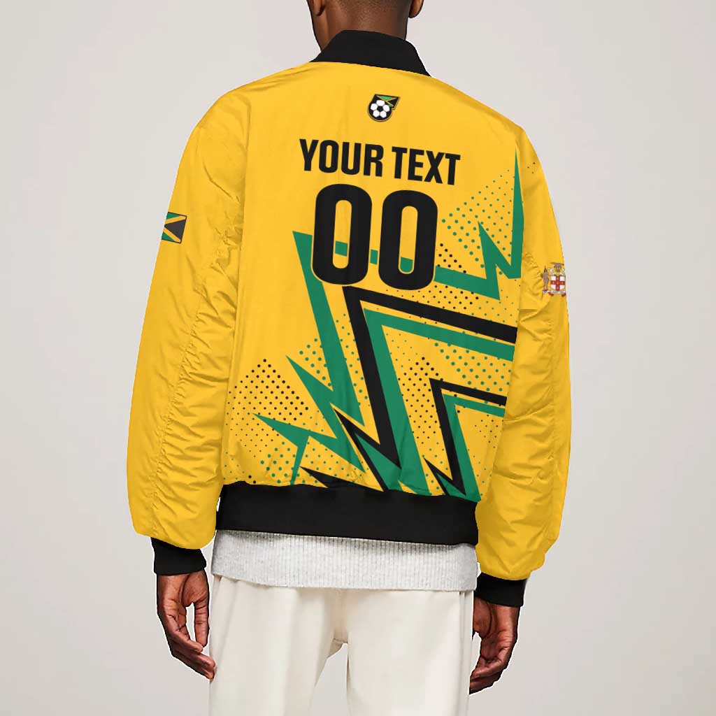 Custom Football 2026 Jamaica Bomber Jacket All A Wi One Team