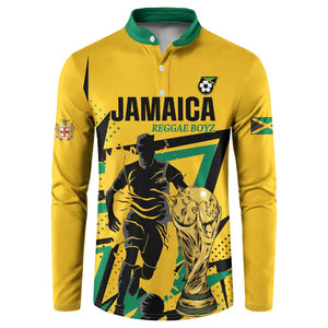 Custom Football 2026 Jamaica Button Sweatshirt All A Wi One Team