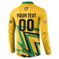 Custom Football 2026 Jamaica Button Sweatshirt All A Wi One Team