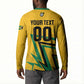 Custom Football 2026 Jamaica Button Sweatshirt All A Wi One Team