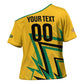 Custom Football 2026 Jamaica Cross Shoulder Shirt All A Wi One Team