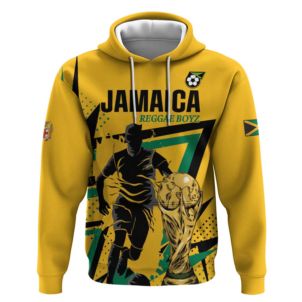 Custom Football 2026 Jamaica Hoodie All A Wi One Team