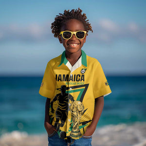 Custom Football 2026 Jamaica Kid Hawaiian Shirt All A Wi One Team