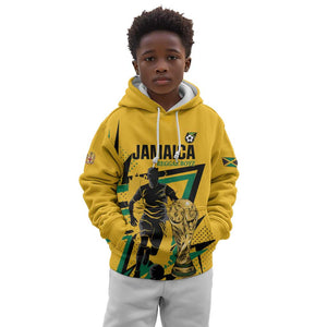 Custom Football 2026 Jamaica Kid Hoodie All A Wi One Team