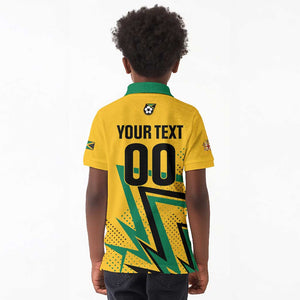 Custom Football 2026 Jamaica Kid Polo Shirt All A Wi One Team