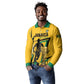 Custom Football 2026 Jamaica Long Sleeve Polo Shirt All A Wi One Team