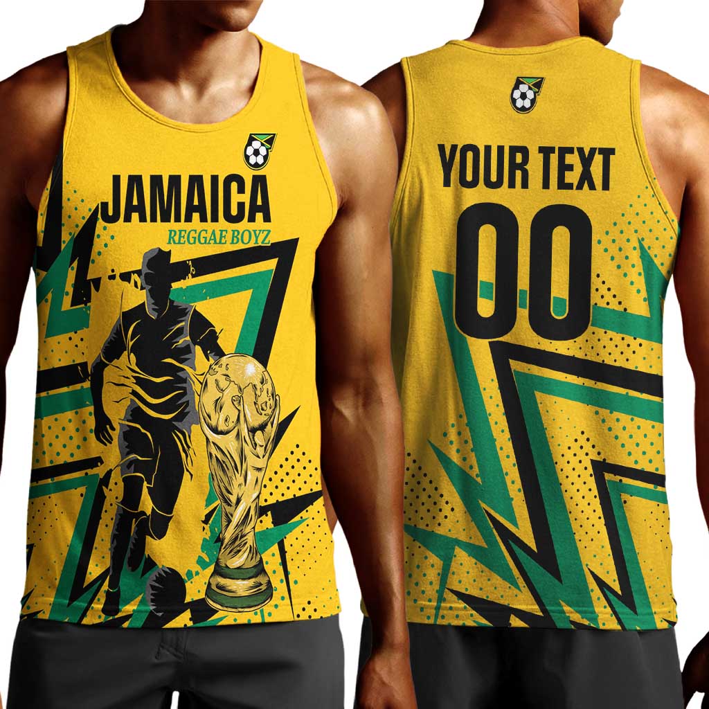 Custom Football 2026 Jamaica Men Tank Top All A Wi One Team