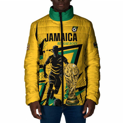 Custom Football 2026 Jamaica Padded Jacket All A Wi One Team