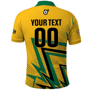 Custom Football 2026 Jamaica Polo Shirt All A Wi One Team