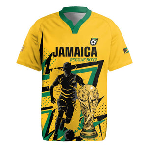 Custom Football 2026 Jamaica Rugby Jersey All A Wi One Team