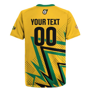 Custom Football 2026 Jamaica Rugby Jersey All A Wi One Team