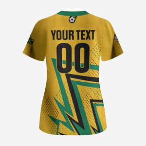 Custom Football 2026 Jamaica Scrub Top All A Wi One Team