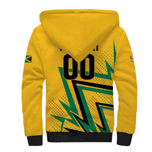 Custom Football 2026 Jamaica Sherpa Hoodie All A Wi One Team
