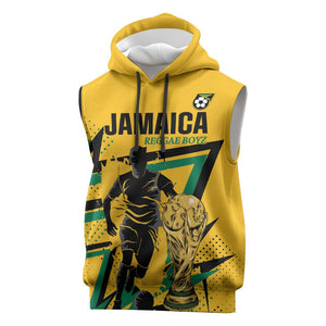 Custom Football 2026 Jamaica Sleeveless Hoodie All A Wi One Team