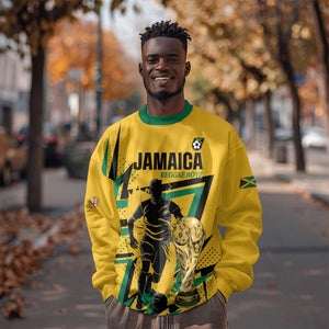 Custom Football 2026 Jamaica Sweatshirt All A Wi One Team