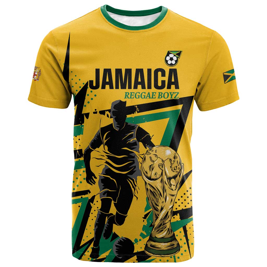Custom Football 2026 Jamaica T shirt All A Wi One Team