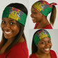 Sao Tome and Principe Independence Day Neck Gaiter Coat Of Arms Mix African Pattern LT01