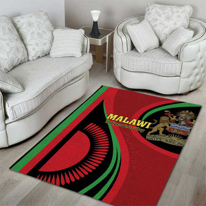 Malawi Independence Day Area Rug Unity and Freedom