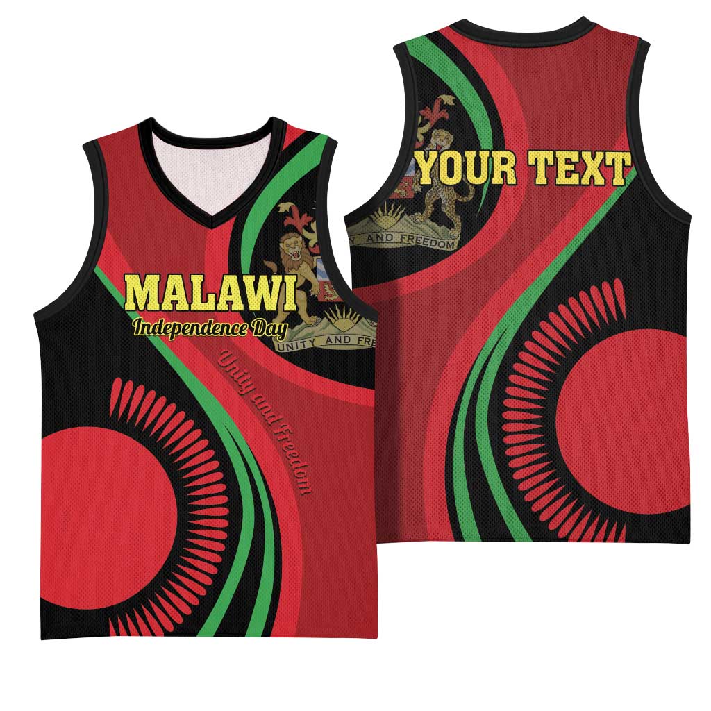 Malawi Independence Day Basketball Jersey Unity and Freedom LT01