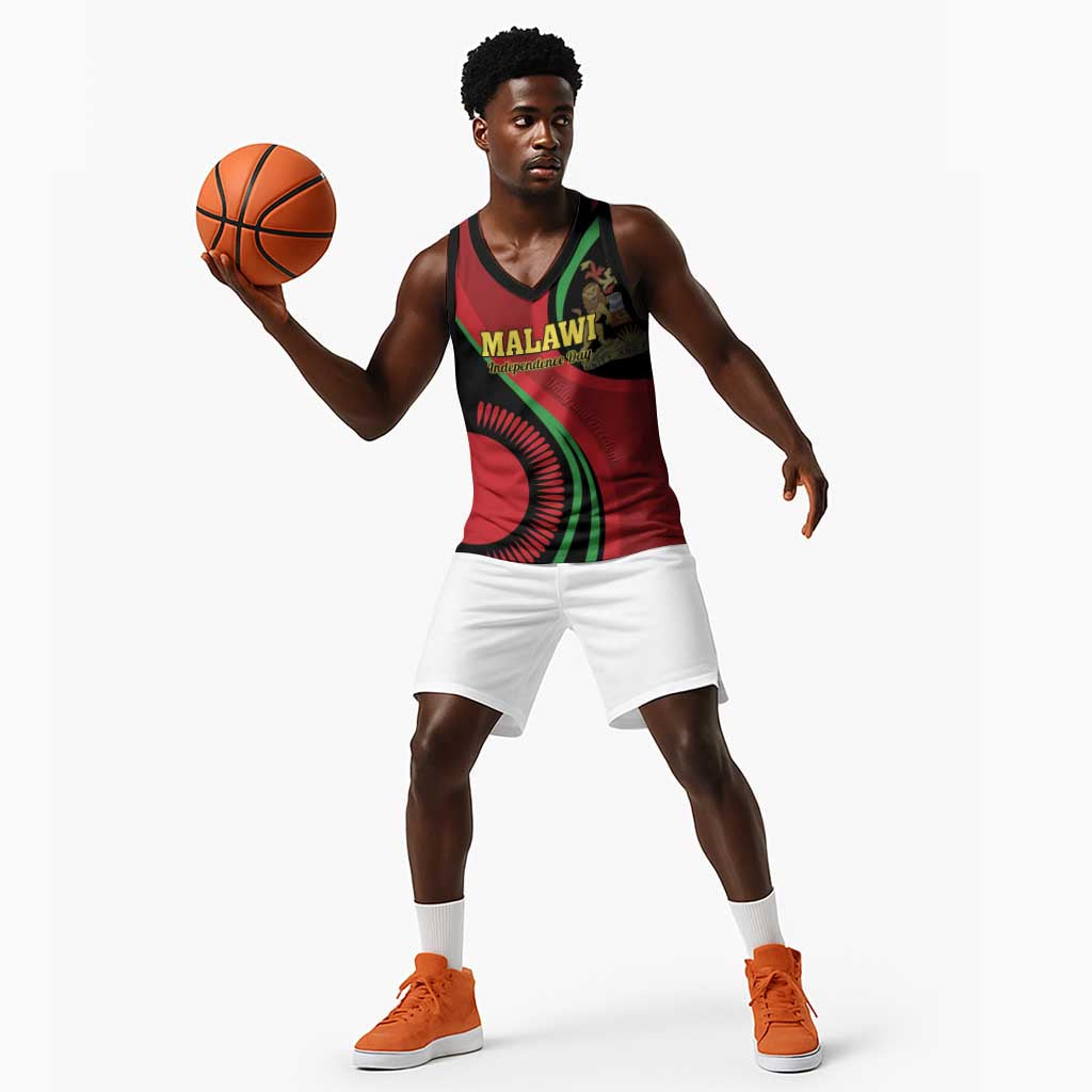 Malawi Independence Day Basketball Jersey Unity and Freedom LT01