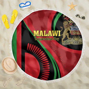 Malawi Independence Day Beach Blanket Unity and Freedom