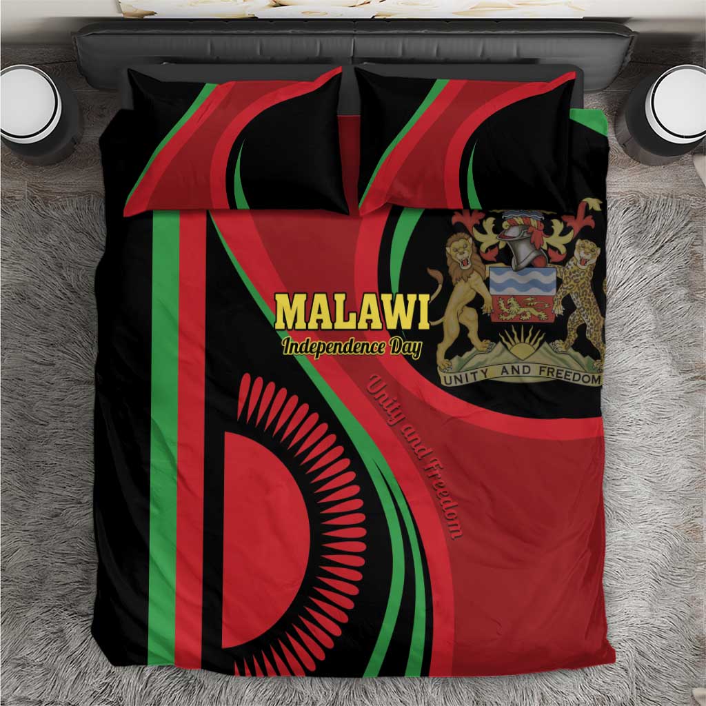 Malawi Independence Day Bedding Set Unity and Freedom