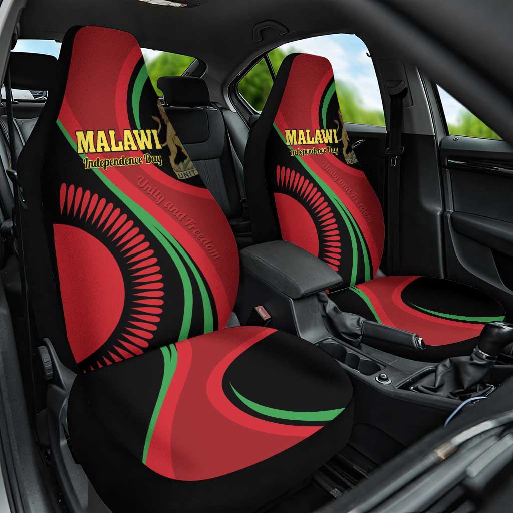 Malawi Independence Day Car Seat Cover Unity and Freedom