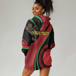 Malawi Independence Day Hoodie Dress Unity and Freedom