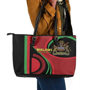 Malawi Independence Day Leather Tote Bag Unity and Freedom