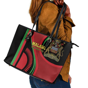 Malawi Independence Day Leather Tote Bag Unity and Freedom