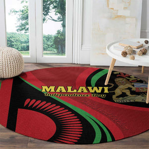 Malawi Independence Day Round Carpet Unity and Freedom