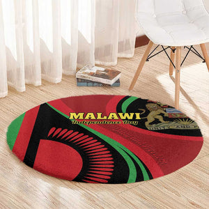 Malawi Independence Day Round Carpet Unity and Freedom