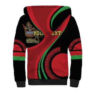 Malawi Independence Day Sherpa Hoodie Unity and Freedom