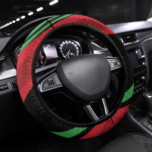 Malawi Independence Day Steering Wheel Cover Unity and Freedom