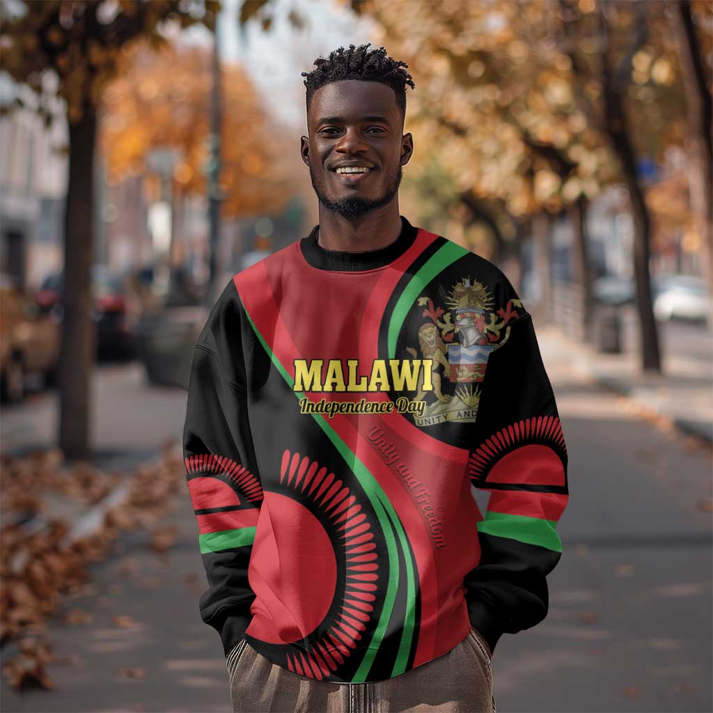 Malawi Independence Day Sweatshirt Unity and Freedom