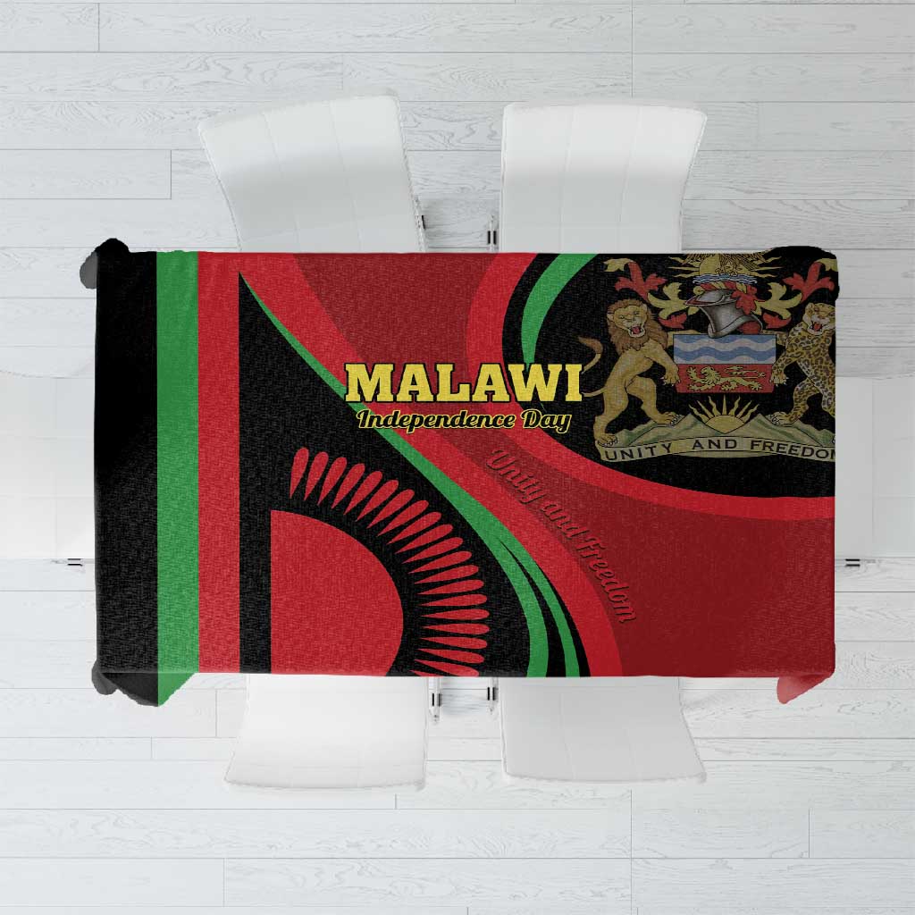 Malawi Independence Day Tablecloth Unity and Freedom